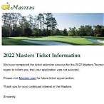 the masters ticket lottery